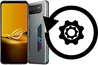 Zurücksetzen oder reset a Asus ROG Phone 6D