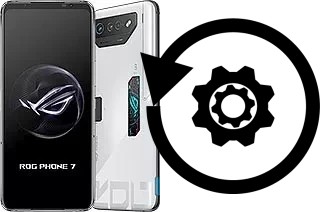 Zurücksetzen oder reset a Asus ROG Phone 7 Ultimate