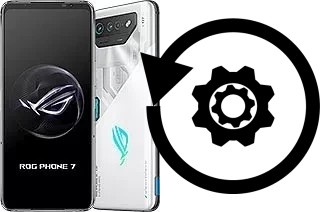 Zurücksetzen oder reset a Asus ROG Phone 7