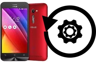 Zurücksetzen oder reset a Asus Zenfone 2 ZE500CL