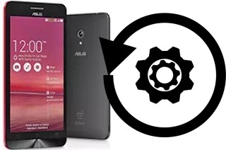 Zurücksetzen oder reset a Asus Zenfone 4 A450CG (2014)