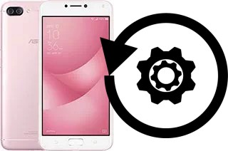 Zurücksetzen oder reset a Asus Zenfone 4 Max ZC554KL