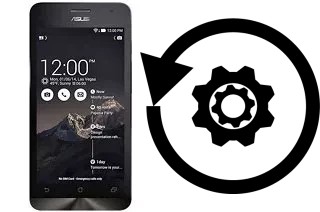 Zurücksetzen oder reset a Asus Zenfone 5 A500CG (2014)