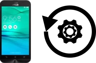 Zurücksetzen oder reset a Asus ZenFone Go ZB500KG