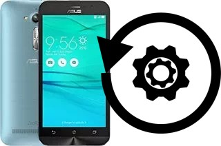 Zurücksetzen oder reset a Asus Zenfone Go ZB500KL