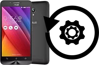 Zurücksetzen oder reset a Asus Zenfone Go ZC500TG