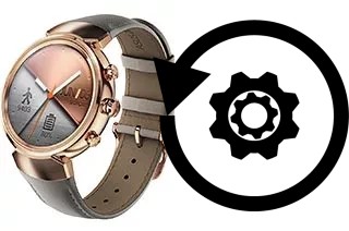 Zurücksetzen oder reset a Asus Zenwatch 3 WI503Q