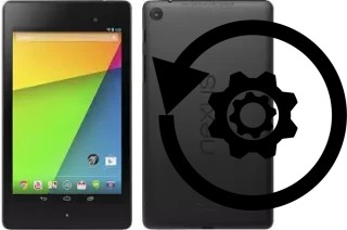 Zurücksetzen oder reset a Asus Google Nexus 7 (2013)