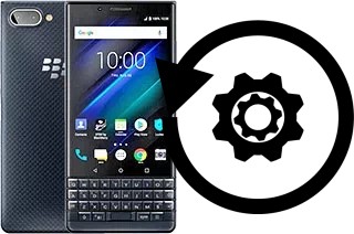 Zurücksetzen oder reset a BlackBerry KEY2 LE