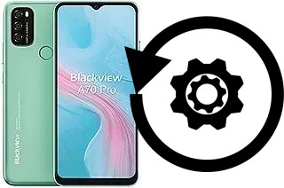 Zurücksetzen oder reset a Blackview A70 Pro