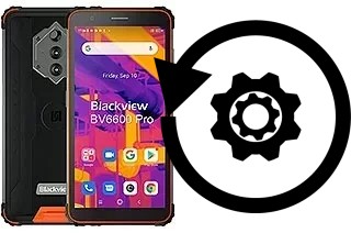 Zurücksetzen oder reset a Blackview BV6600 Pro