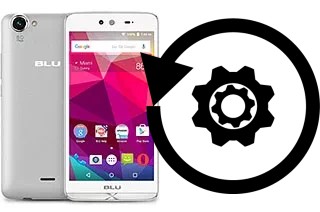 Zurücksetzen oder reset a BLU Dash X