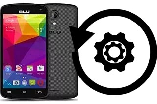 Zurücksetzen oder reset a BLU Studio X8 HD