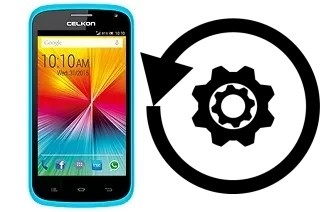 Zurücksetzen oder reset a Celkon A407