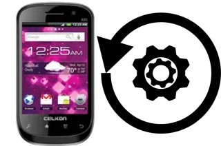 Zurücksetzen oder reset a Celkon A95