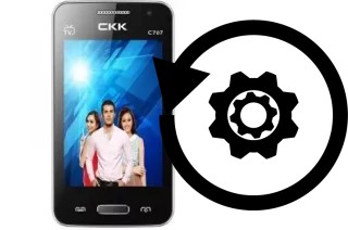 Zurücksetzen oder reset a CKK-mobile CKK mobile C707