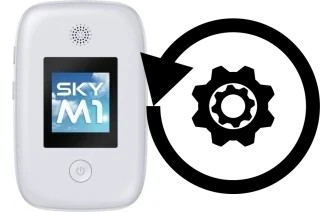 Zurücksetzen oder reset a Cloud Mobile Sky M1