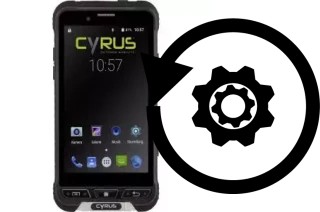 Zurücksetzen oder reset a Cyrus CS35