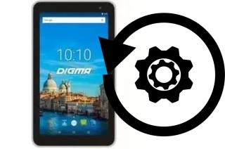 Zurücksetzen oder reset a Digma Optima 7017N 3G