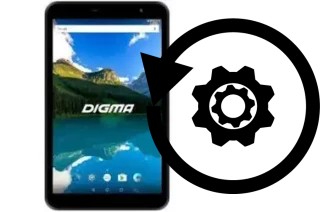 Zurücksetzen oder reset a Digma Optima 8019N 4G