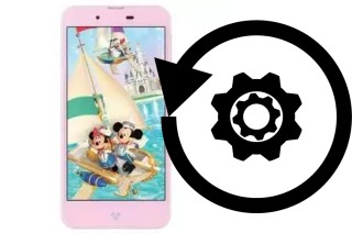 Zurücksetzen oder reset a Disney Mobile DM-01J