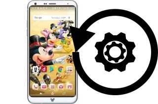 Zurücksetzen oder reset a Disney mobile DM-01K