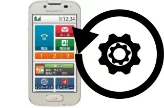 Zurücksetzen oder reset a DoCoMo F-08E