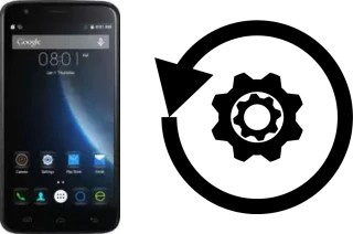 Zurücksetzen oder reset a Doogee Valencia 2 Y100 Plus