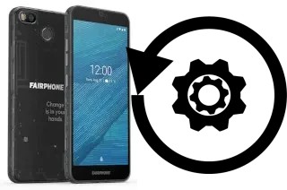 Zurücksetzen oder reset a Fairphone 3