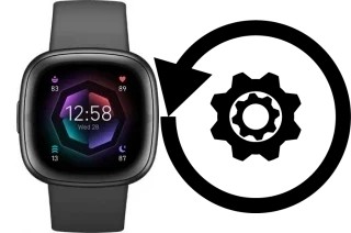 Zurücksetzen oder reset a Fitbit sense 2