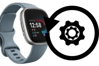 Zurücksetzen oder reset a Fitbit Versa 4