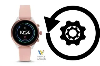 Zurücksetzen oder reset a Fossil Gen 4 Sport