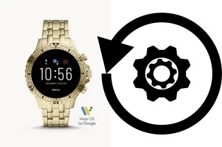 Zurücksetzen oder reset a Fossil Gen 5 Garrett