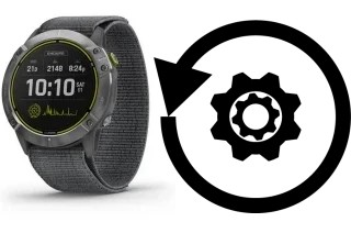 Zurücksetzen oder reset a Garmin Enduro