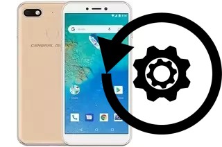 Zurücksetzen oder reset a General Mobile GM 8 Go