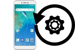 Zurücksetzen oder reset a General Mobile GM8 Go