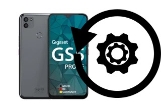 Zurücksetzen oder reset a Gigaset GS5 PRO SE