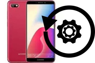 Zurücksetzen oder reset a Gionee F205 Pro