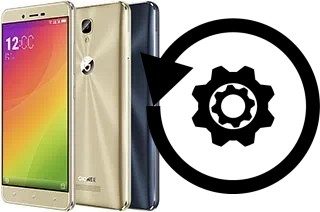 Zurücksetzen oder reset a Gionee P8 Max