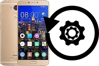 Zurücksetzen oder reset a Gionee S6 Pro