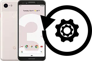 Zurücksetzen oder reset a Google Pixel 3