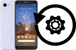 Zurücksetzen oder reset a Google Pixel 3a XL