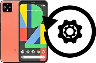 Zurücksetzen oder reset a Google Pixel 4