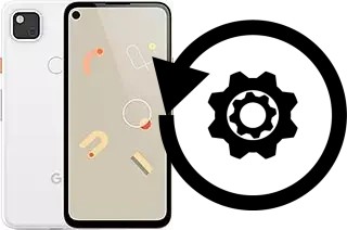 Zurücksetzen oder reset a Google Pixel 4a