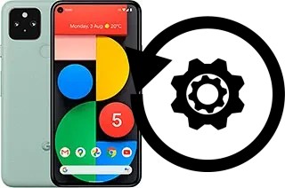 Zurücksetzen oder reset a Google Pixel 5