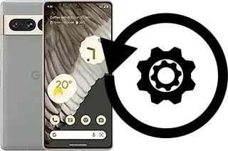 Zurücksetzen oder reset a Google Pixel 7 Pro
