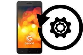 Zurücksetzen oder reset a GSmart Guru G1