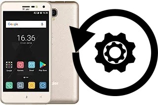 Zurücksetzen oder reset a Haier G51