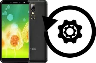 Zurücksetzen oder reset a Haier L8