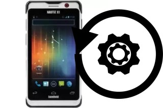 Zurücksetzen oder reset a Handheld Nautiz X1